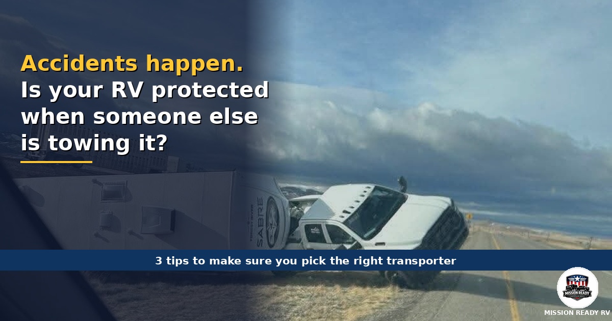 RV transport insurance tips